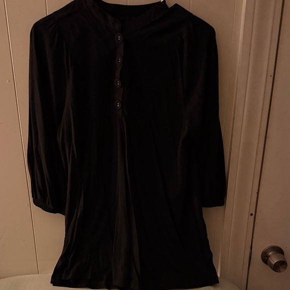 Old Navy Tops - Old Navy Black Button-Up Top